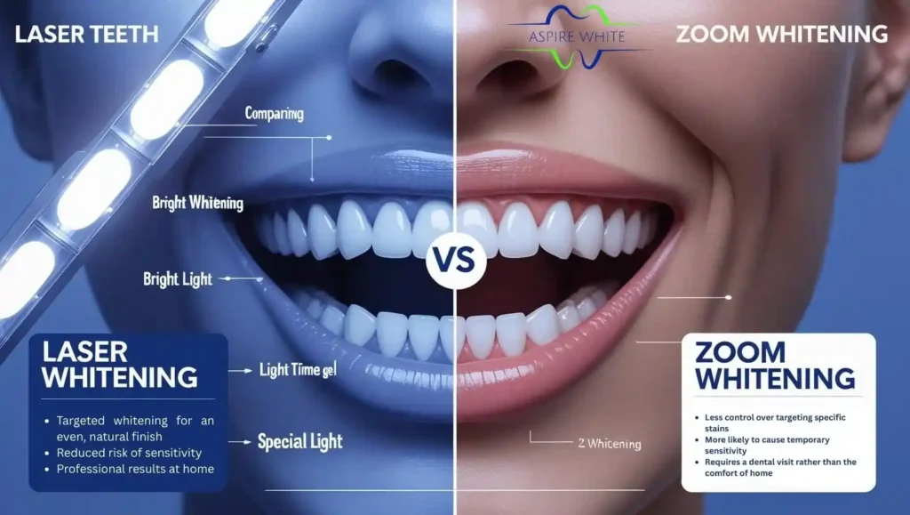 Laser Teeth Whitening vs. Zoom Whitening Dagenham